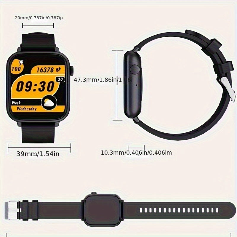 Youth Demon Smartwatch HD Full Touch Screen Sleep Detection Step Calories