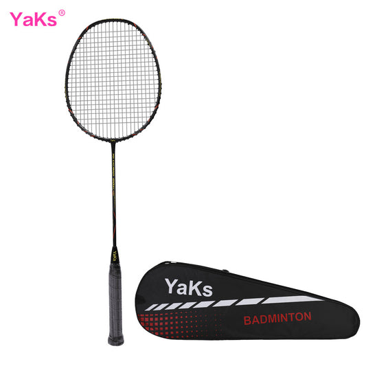 YAKS Badminton Racket Adult Student 1pc Durable Racquet