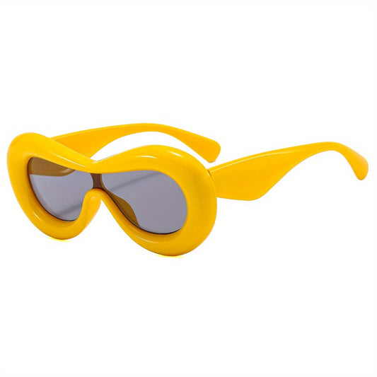 Oversized Cat Eye Sunglasses Thick Frame Eyewear