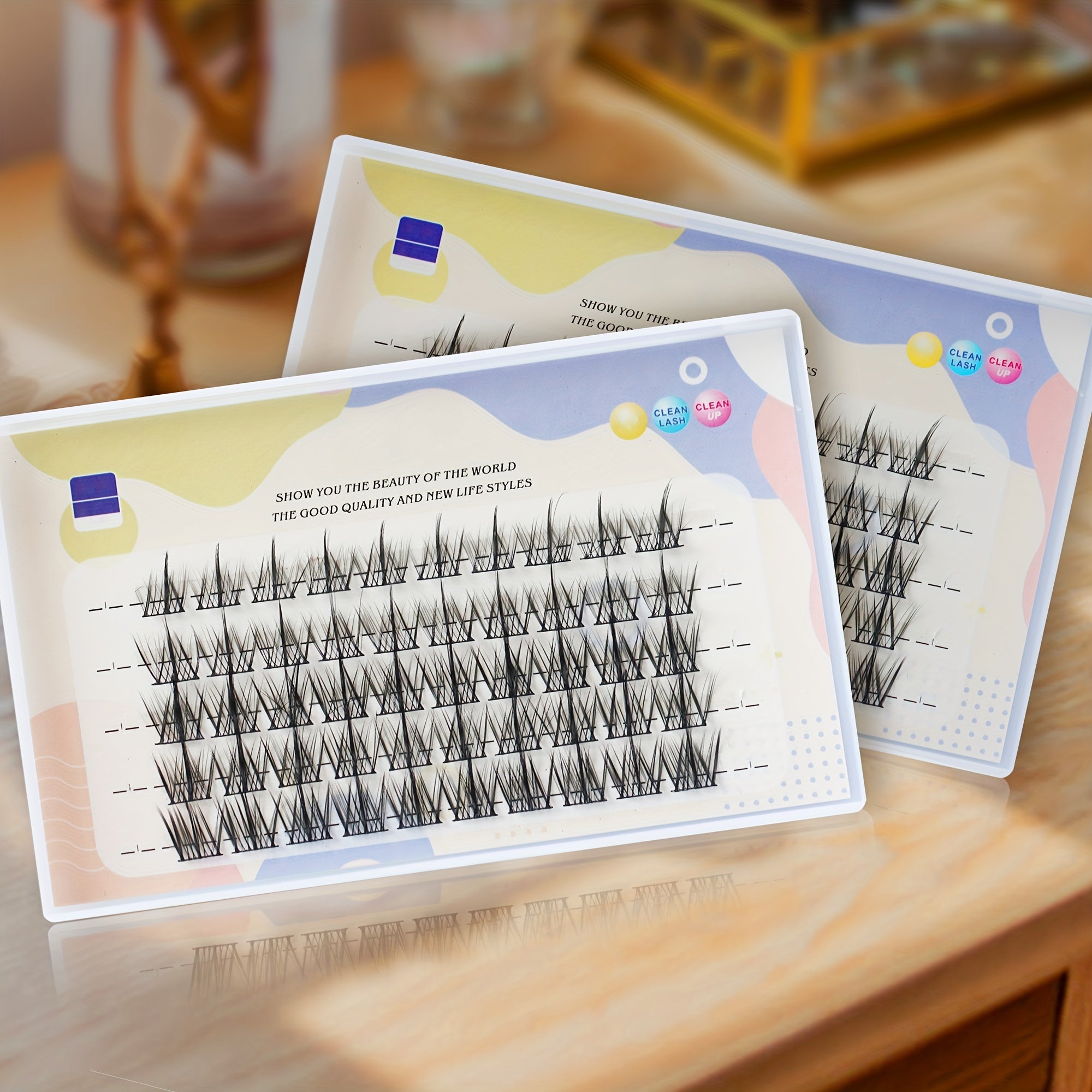 Natural Soft False Eyelashes Spiked Curling Extensions C Curling