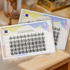 Natural Soft False Eyelashes Spiked Curling Extensions C Curling