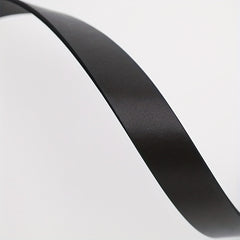 Oval Metal Buckle Thin Belt PU Leather Girdle