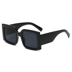 Retro Square Sunglasses for Women Vintage Thick Frame Glasses