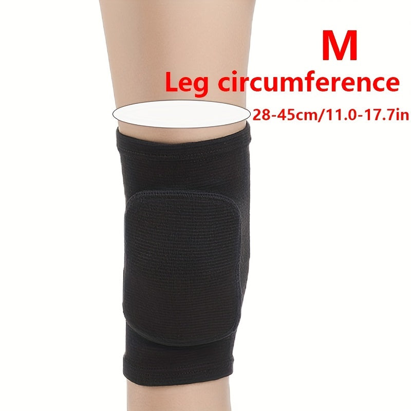 1Pair Compression Knee Pads Non Slip Breathable Knee Support Braces