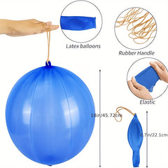 Kids Punch Balloons Set - Heavy Duty Bounce Balloons