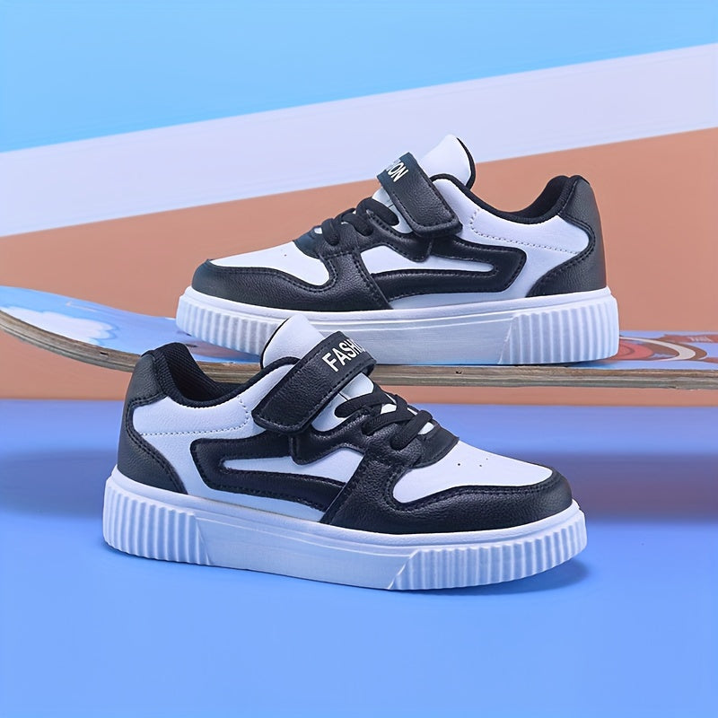 Boys' Casual Low Top Skateboard Shoes Breathable Non-Slip Sneakers