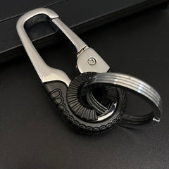 Stainless Steel Keychain Men Women Car Keychain