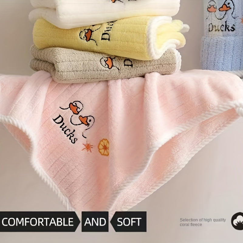 Kids Face Towels Soft Cotton Absorbent Small Square Baby Towels