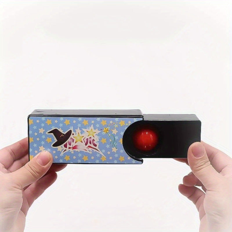 Magic Mastermind Trick Set Red & Balls Illusion Kit for Magicians