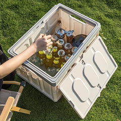 Outdoor Camping Storage Box Folding Suitcase Car Trunk Organizer