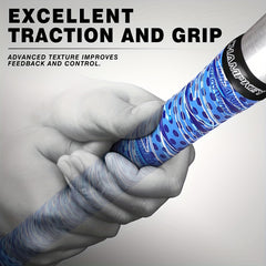 Baseball Bat Handle Wrap Friction Reducing Comfortable PU Tape