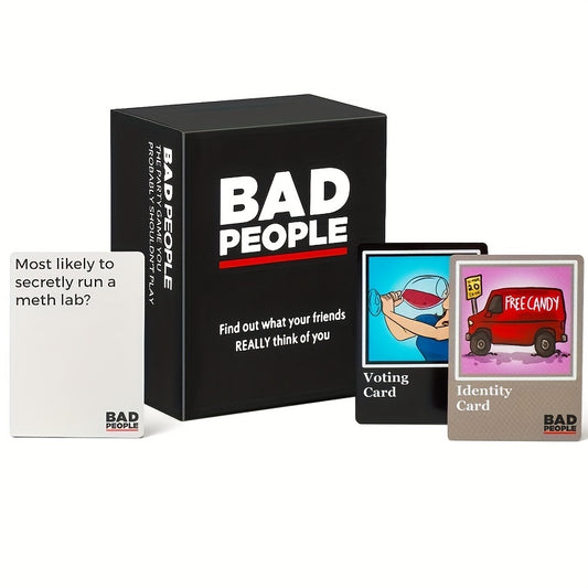 Drunk BAD People Basic Party Games Card For Men WomenHalloween