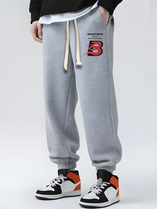 Men's Drawstring Jogger Pants with Pockets