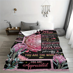 Digital Printed Warm Soft Blanket for Sofa Bed Office Nap