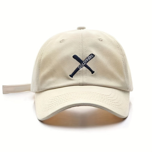 Acrylic Baseball Cap with GOLDPARKO Embroidery