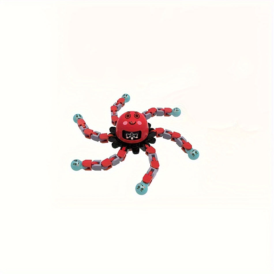 Unique Robot Face Fidget Spinners Durable Stocking Stuffers