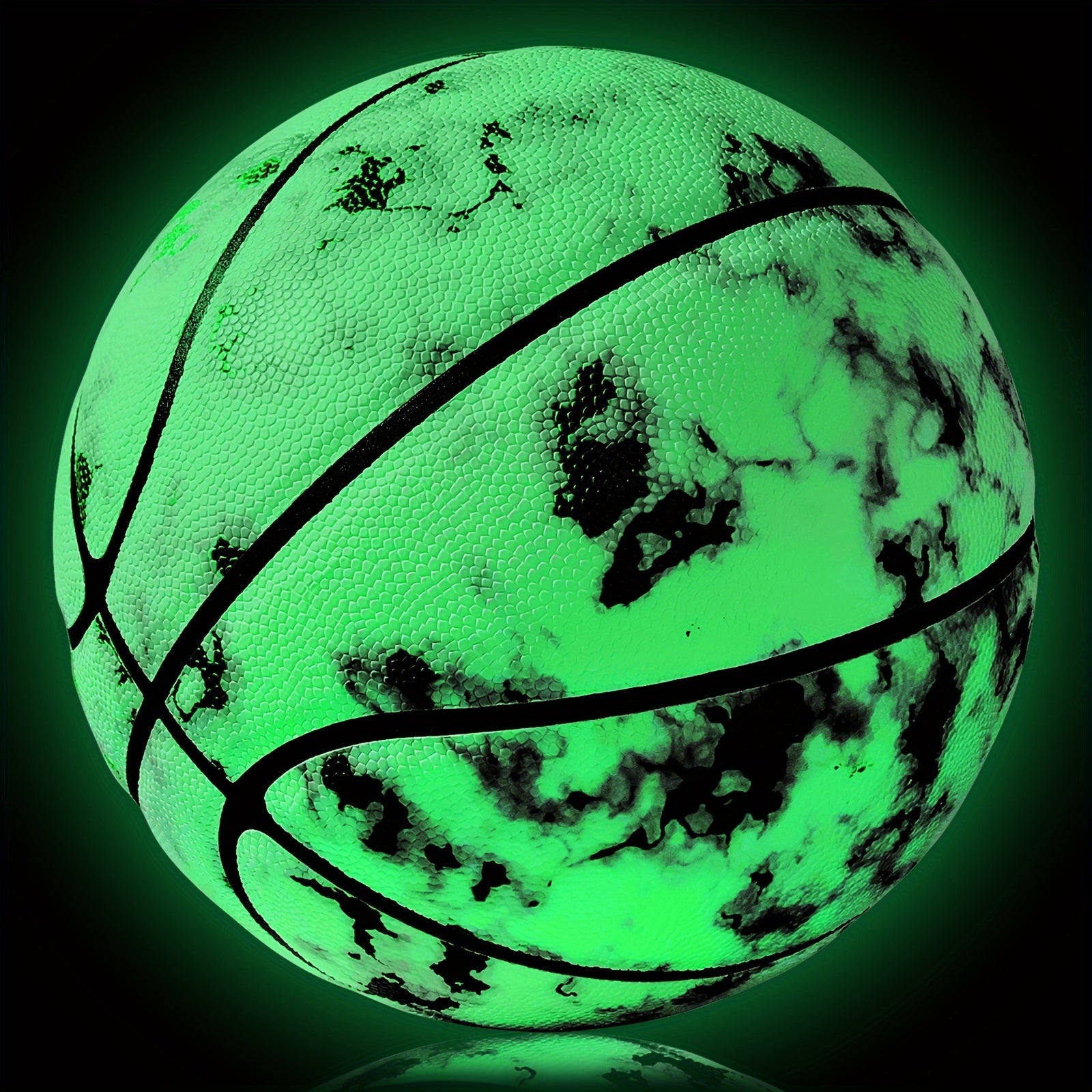 Luminous Marble Texture Basketball Size 7 for Training and Entertainment