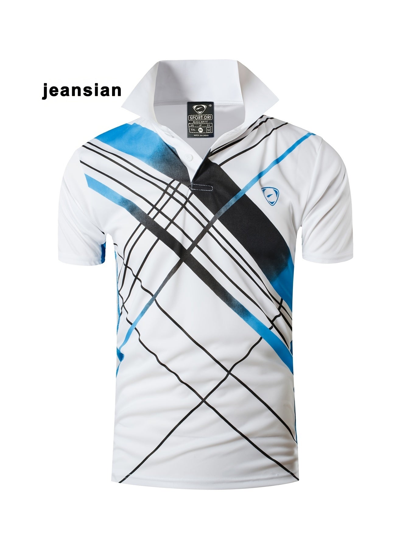 Men's Quick Dry Sports Shirt for Tennis Golf Bowling