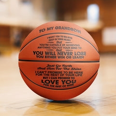 1pc Standard Basketball Gift Set with Pump for Grandson