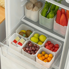 3pcs Fridge Organizer Box for Fruit and Food Storage