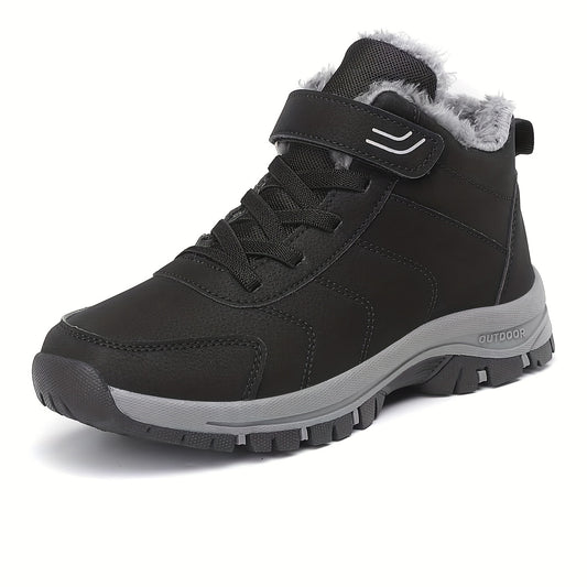 Men's Winter Snow Boots Fleece Lined Non-Slip Sports Shoes