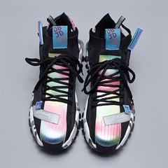 Men's High Top Sport Shoes Comfortable Breathable Non Slip Casual Sneakers