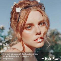 Thick Curly Hair Band Style Headdress Invisible Headband Fixed Hair Tools