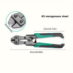 Mini Bolt Cutter 8 inch Heavy Duty Wire Cable Cutter