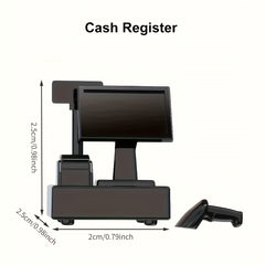 Plastic Cash Register Model for Dollhouse Display