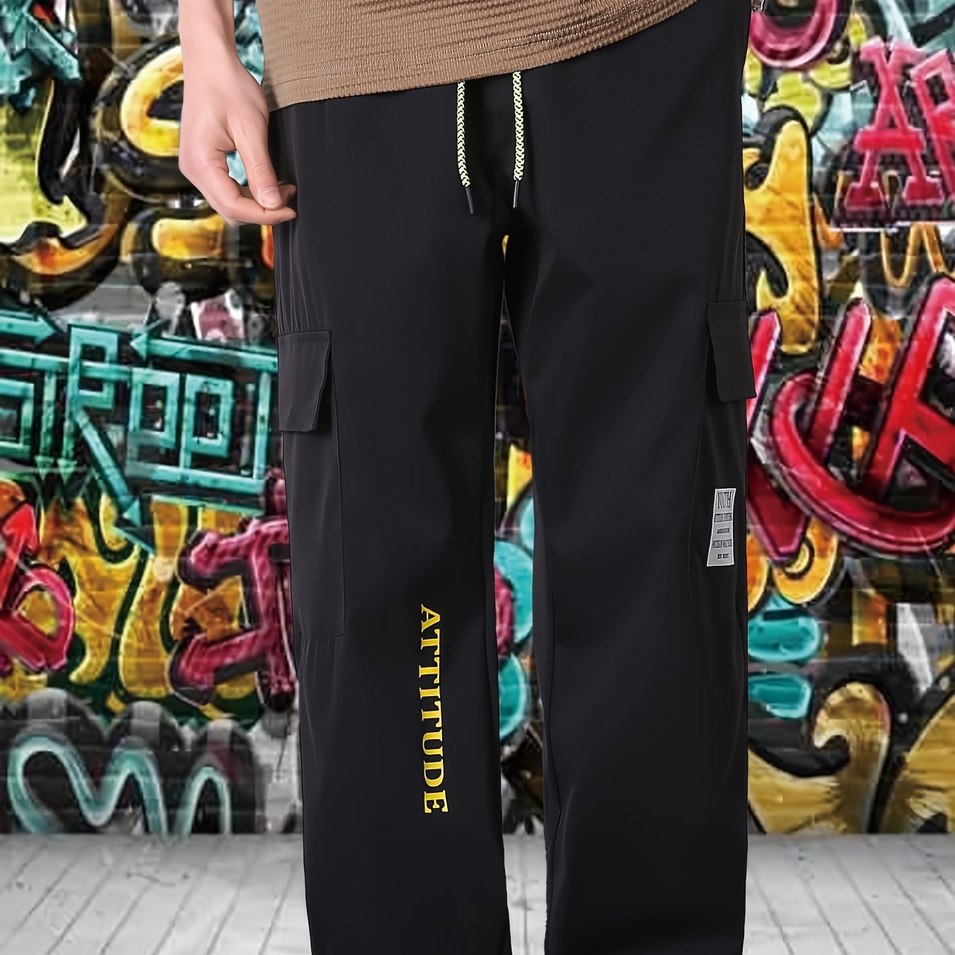 Attitude Cargo Joggers Men's Work Pants