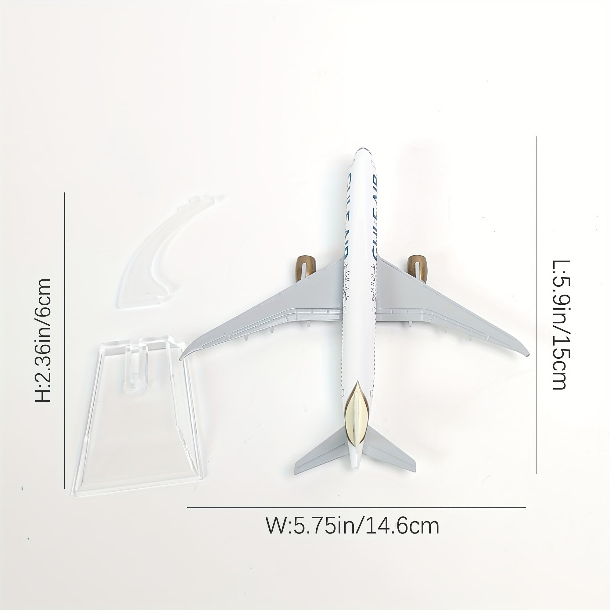Boeing 787 Cathay Gulf Air 1:400 DieCast Model Kit