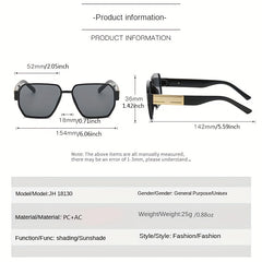 Geometric Sunglasses Candy Outdoor UV400 Sun Shades For Driving