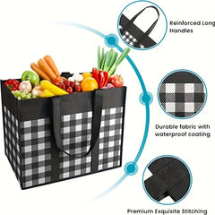 Foldable Reusable Luggage Bag Shopping Tote Waterproof Storage Bag