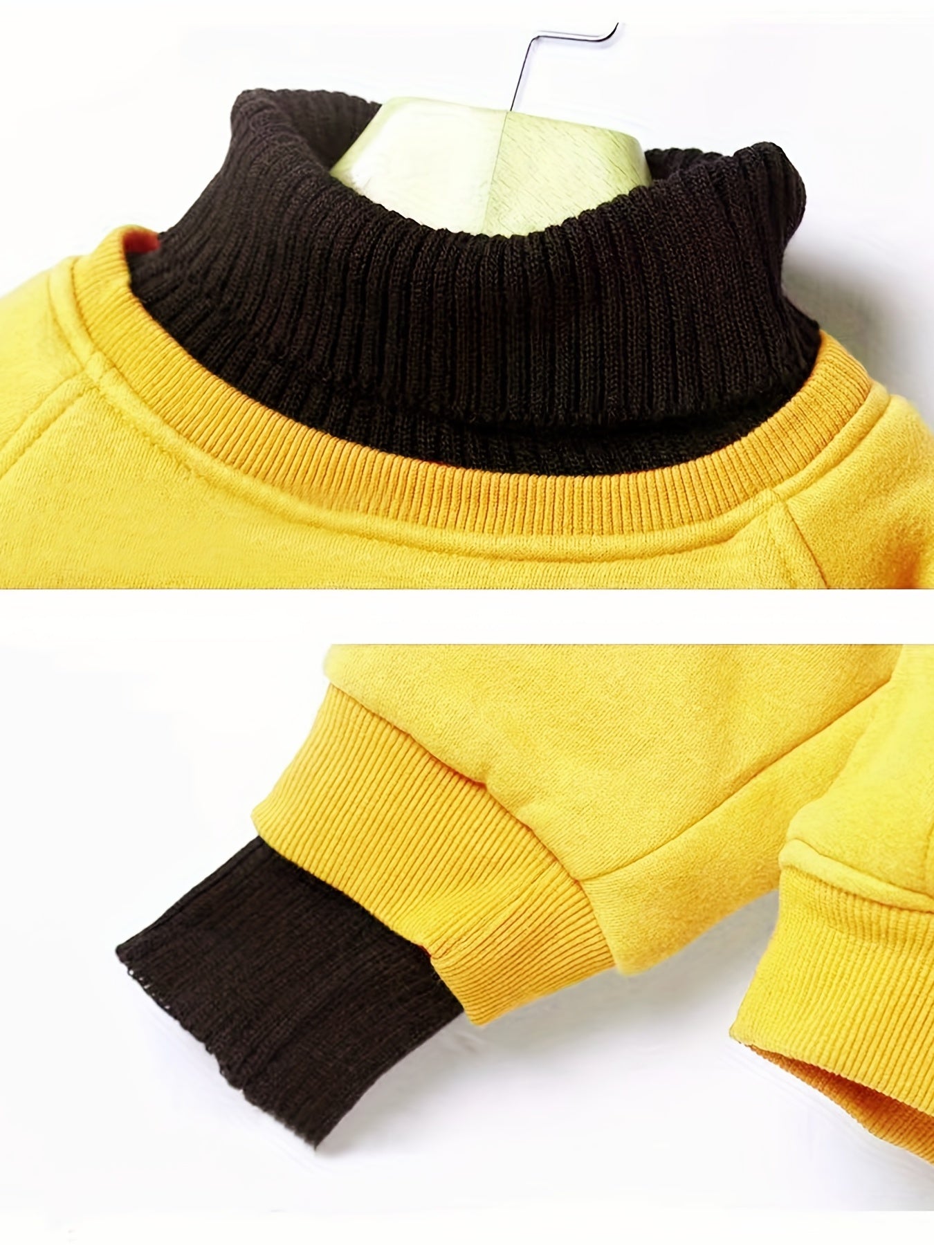 Girls Turtleneck Hoodie Sweatshirt Pullover