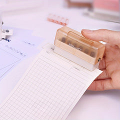 A5 B5 A4 Paper Loose Leaf Hole Puncher Six Holes Scrapbooking