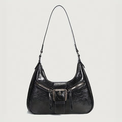 Y2K Punk Style Shoulder Bag for Women Vintage Underarm Purse