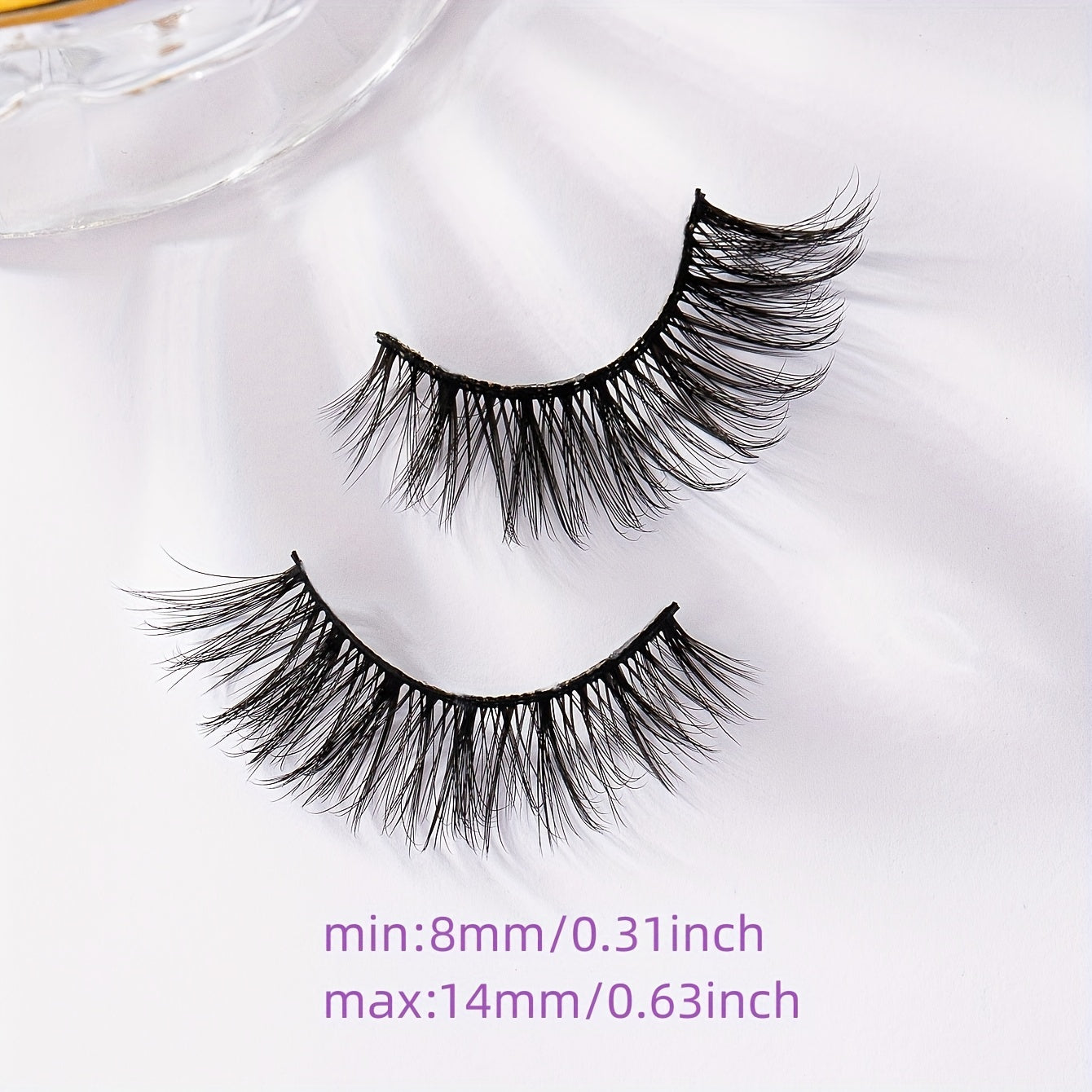 Soft & Fluffy False Mink Eyelashes for Long Lasting Look