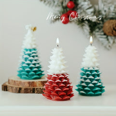 Christmas Tree Aromatic Candle Decoration Gift