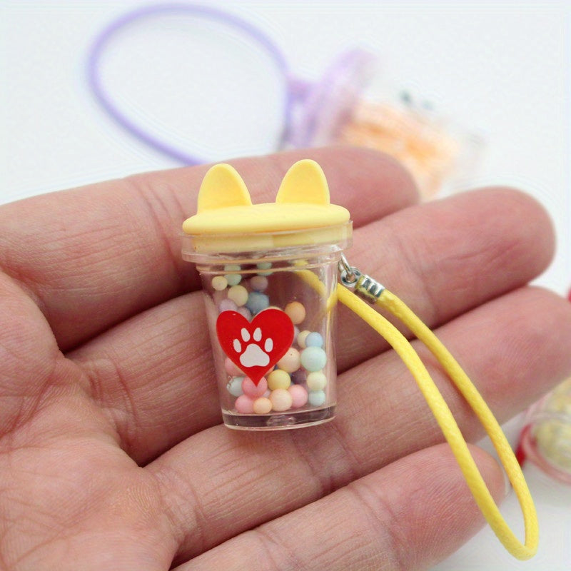 Mini Kettle Hollow Cup Model Learning Scene Doll House Miniature