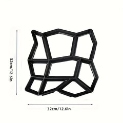 Cement Paving Mold Flower Brick Embossed Floor Gardening Paving Mold