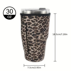 Insulated Anti-Scald Ice Coffee Cup Cover