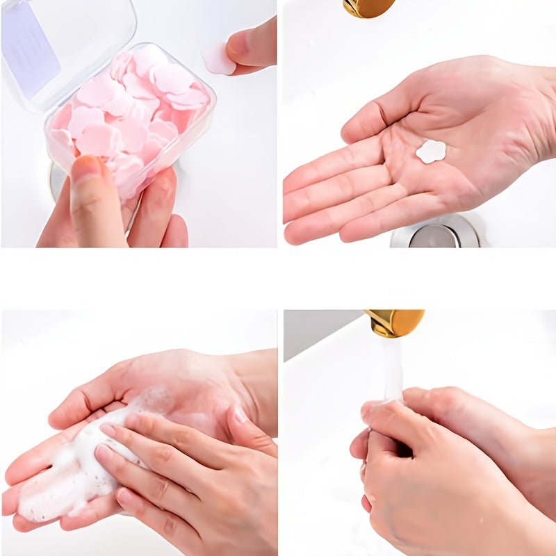 Portable Antibacterial Soap Sheets for Hands and Body