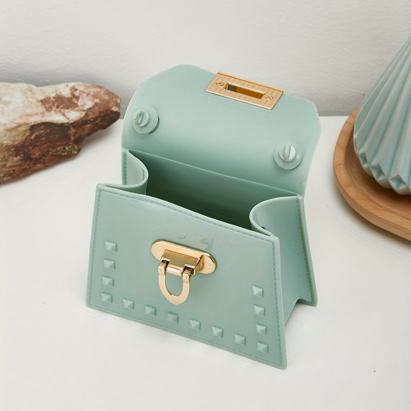 Mini Jelly Silicone Crossbody Bag & Coin Purse for Girls & Women