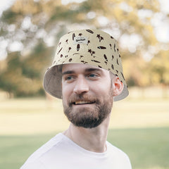 Unisex Reversible Cotton Bucket Hats for Summer Travel Beach