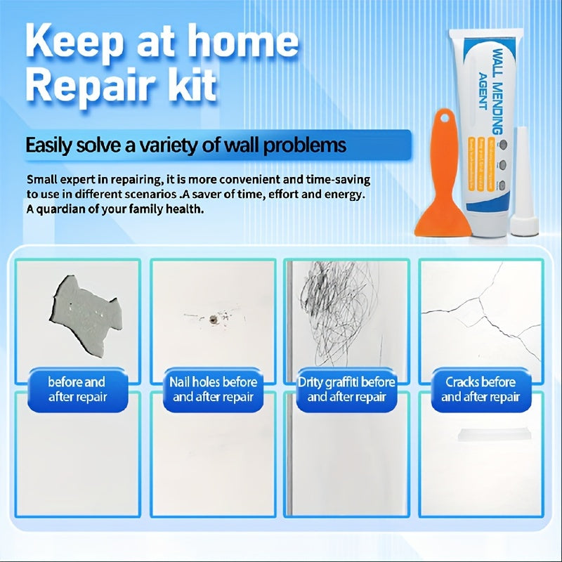Wall Mending Agent 100g Paint Valid Mouldproof Quick Drying Patch Restore