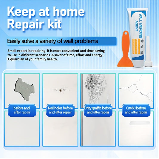 Wall Mending Agent 100g Paint Valid Mouldproof Quick Drying Patch Restore