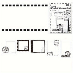 Vintage Inspired Photo Frame Stickers 15 Pack for DIY Craft Projects