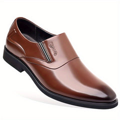 Men's Glossy Loafer Shoes Non-slip Slip On Spring Summer