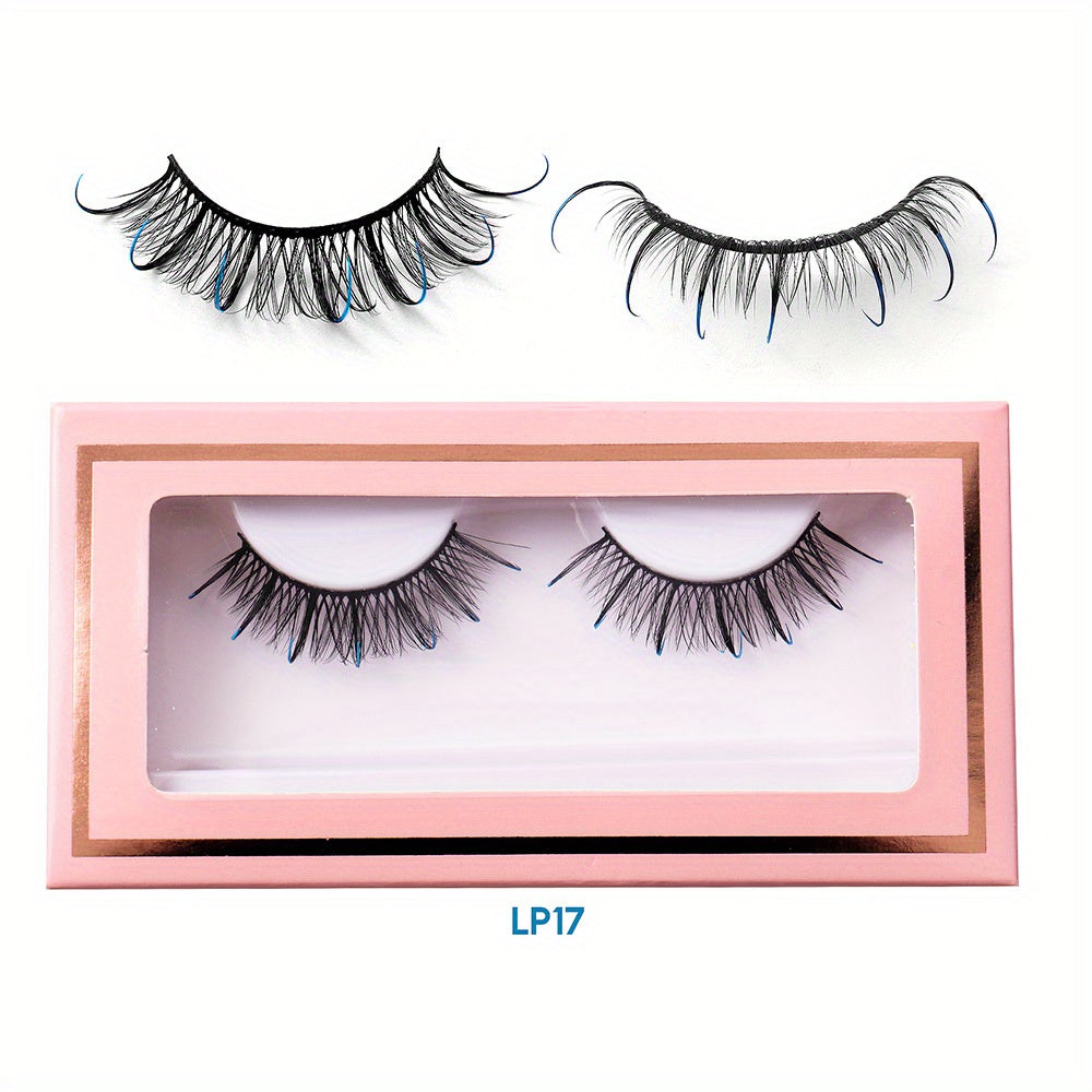 Halloween False Eyelashes Thick Curly Realistic Stage Makeup