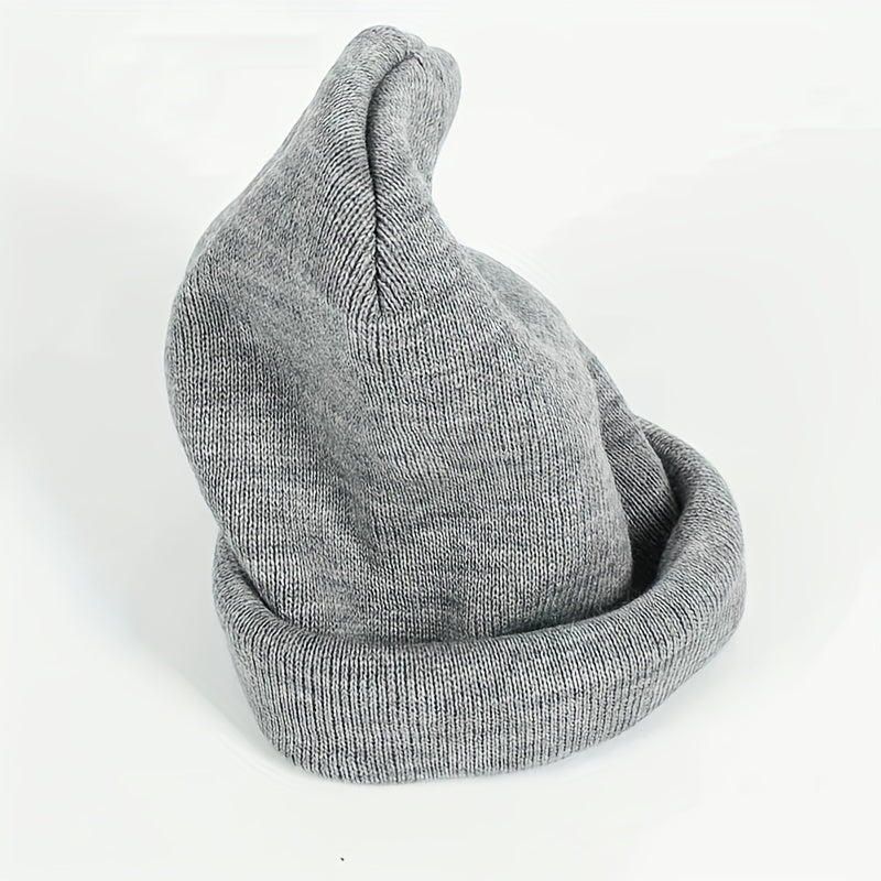Men's Knitted Winter Hat Coldproof Double Layer Beanie